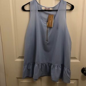 Periwinkle top
